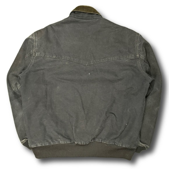 Carhartt Workwear 90s Vtg Union USA Made Navy Detroit Jacket - Picture 2 of 7